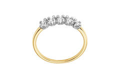  Ringen met steen - Memoire - 0.5ct