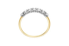  Ringe mit Stein - Memoire - 0.35ct