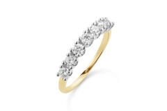  Ringen met steen - Memoire - 0.7ct