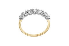 Ringen met steen - Memoire - 0.7ct