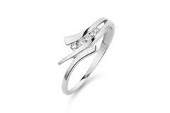  Ringe mit Stein - Infini - 0.11ct