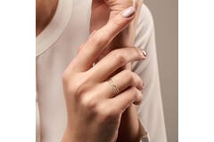  Ringen met steen - Infini - 0.08ct