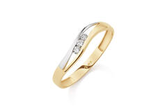  Ringen met steen - Infini - 0.1ct