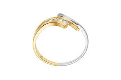  Rings with stone - Infini - 0.11ct