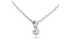 Necklace - Solitaire Classique - 0.1ct