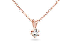  Necklace - Solitaire Classique - 0.2ct
