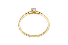  Ringen - Solitaire Moderne - 0.15ct