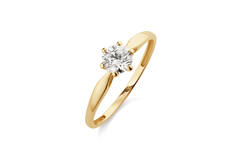  Bagues - Solitaire Classique - 0.5ct