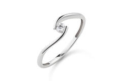  Ringe mit Stein - Infini - 0.1ct