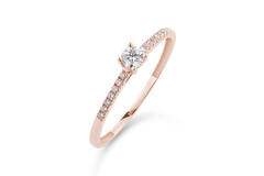 Bagues - Solitaire Chic - 0.22ct
