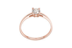  Bagues - Solitaire Moderne - 0.5ct