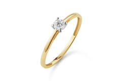  Ringen - Solitaire Moderne - 0.2ct
