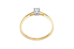  Ringen - Solitaire Moderne - 0.2ct