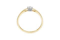  Bagues - Solitaire Classique - 0.15ct