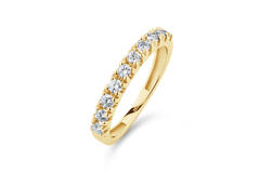  Bagues pierre - Alliance - 0.5ct