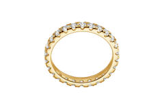  Rings with stone - Alliance - 0.1ct
