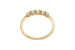  Ringe mit Stein - Memoire - 0.25ct