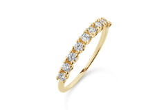  Ringe mit Stein - Memoire - 0.45ct