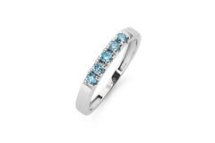  Rings with stone - Alliance - 0.25ct