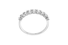  Ringe mit Stein - Memoire - 0.45ct