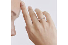  Rings with stone - Alliance - 0.15ct