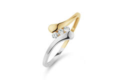  Bagues pierre - Infini - 0.1ct