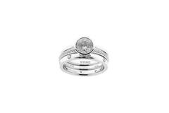  Rings with stone - Silver - Zirconia
