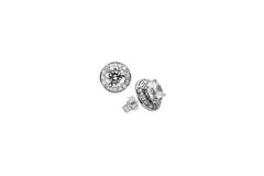  Ear studs - Silver - Zirconia