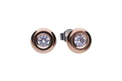  Ear studs - Silver - Zirconia