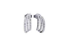  Créoles - Argent - Zircone