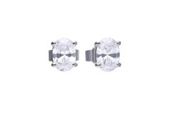  Ohrstecker - Silber - Zirkonia