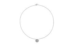  Colliers à pendentif - Argent - Zircone