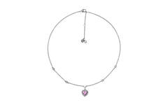  Colliers à pendentif - Argent - Zircone
