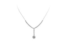  Colliers à pendentif - Argent - Zircone