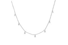  Collier de breloques - Argent - Zircone