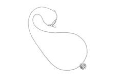  Colliers à pendentif - Argent - Zircone