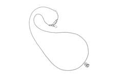  Collier - Zilver - Zirkonia