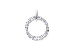  Necklaces with pendant - Silver - Zirconia
