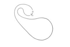  Lengte collier - Zilver