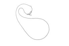 Long necklaces - Silver