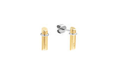  Ear studs - Steel - 1cm
