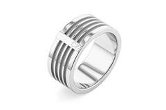  Ringe ohne Stein - Stahl