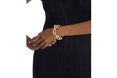  Gliederarmbänder - Stahl - 17,5cm