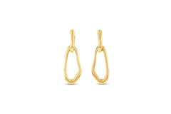  Pendant earrings - Steel - 5cm