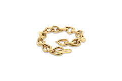 Bracelets à maillons - Acier - 17,5cm
