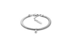  Bracelets à maillons - Acier - 18,5cm