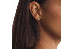  Boucles d'oreilles à puces - Acier