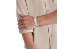  Gliederarmbänder - Stahl - 19,5cm