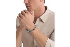  Leather bracelets - Leather - 17,5cm