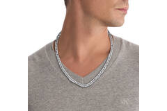  Colliers maillons - Acier - 46-50 cm